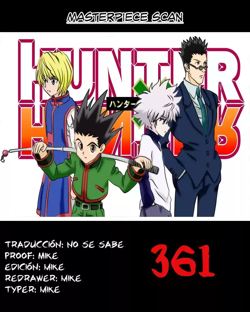 Hunter X Hunter Capitulo 361: Retirada página 1