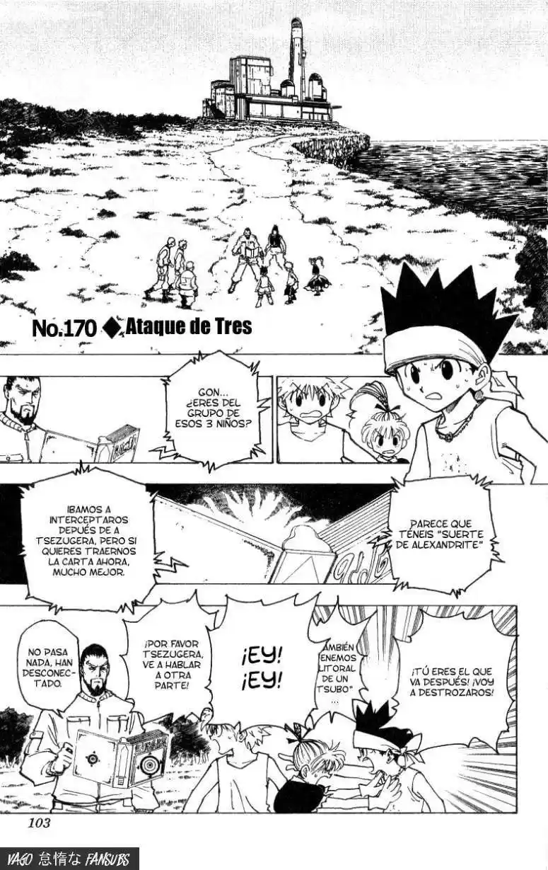 Hunter X Hunter Capitulo 170 página 1