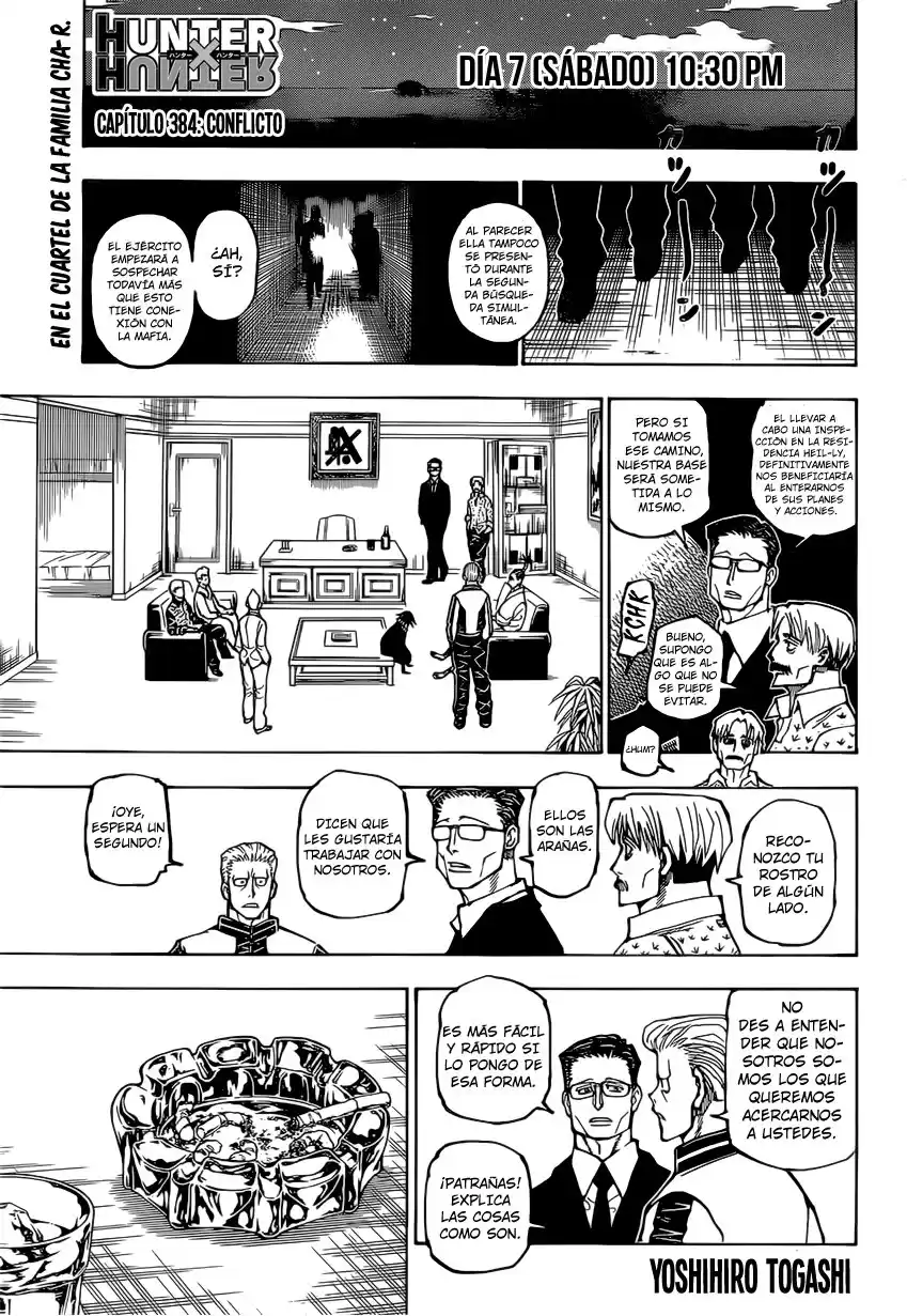 Hunter X Hunter Capitulo 384: Conflicto página 2