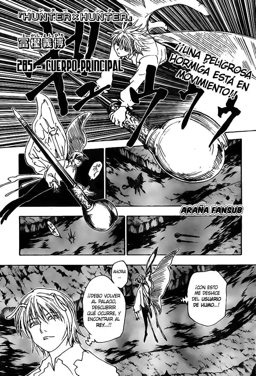 Hunter X Hunter Capitulo 286 página 1