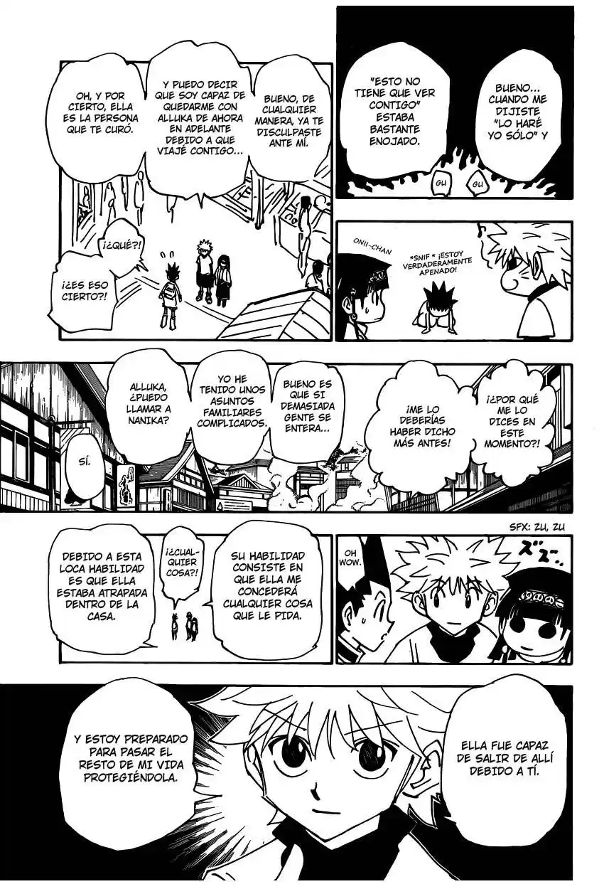 Hunter X Hunter Capitulo 338 página 3