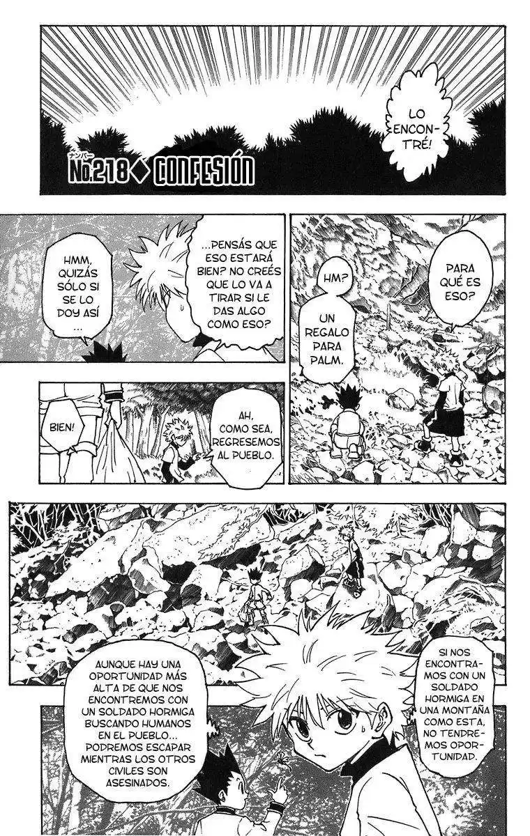 Hunter X Hunter Capitulo 218 página 1