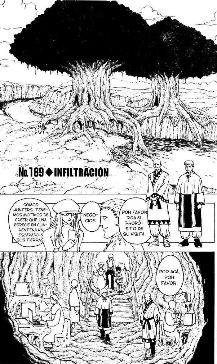 Hunter X Hunter Capitulo 189 página 1