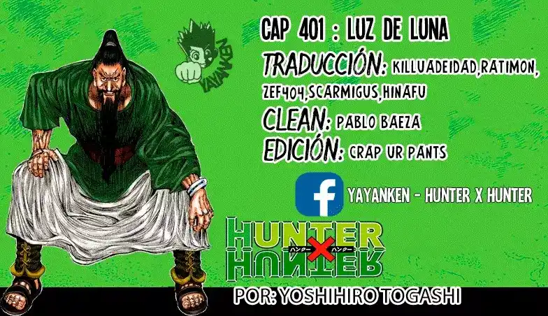 Hunter X Hunter Capitulo 401: Luz de Luna página 1