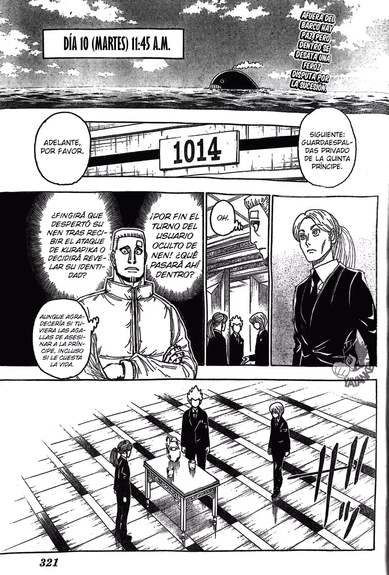 Hunter X Hunter Capitulo 401: Luz de Luna página 3