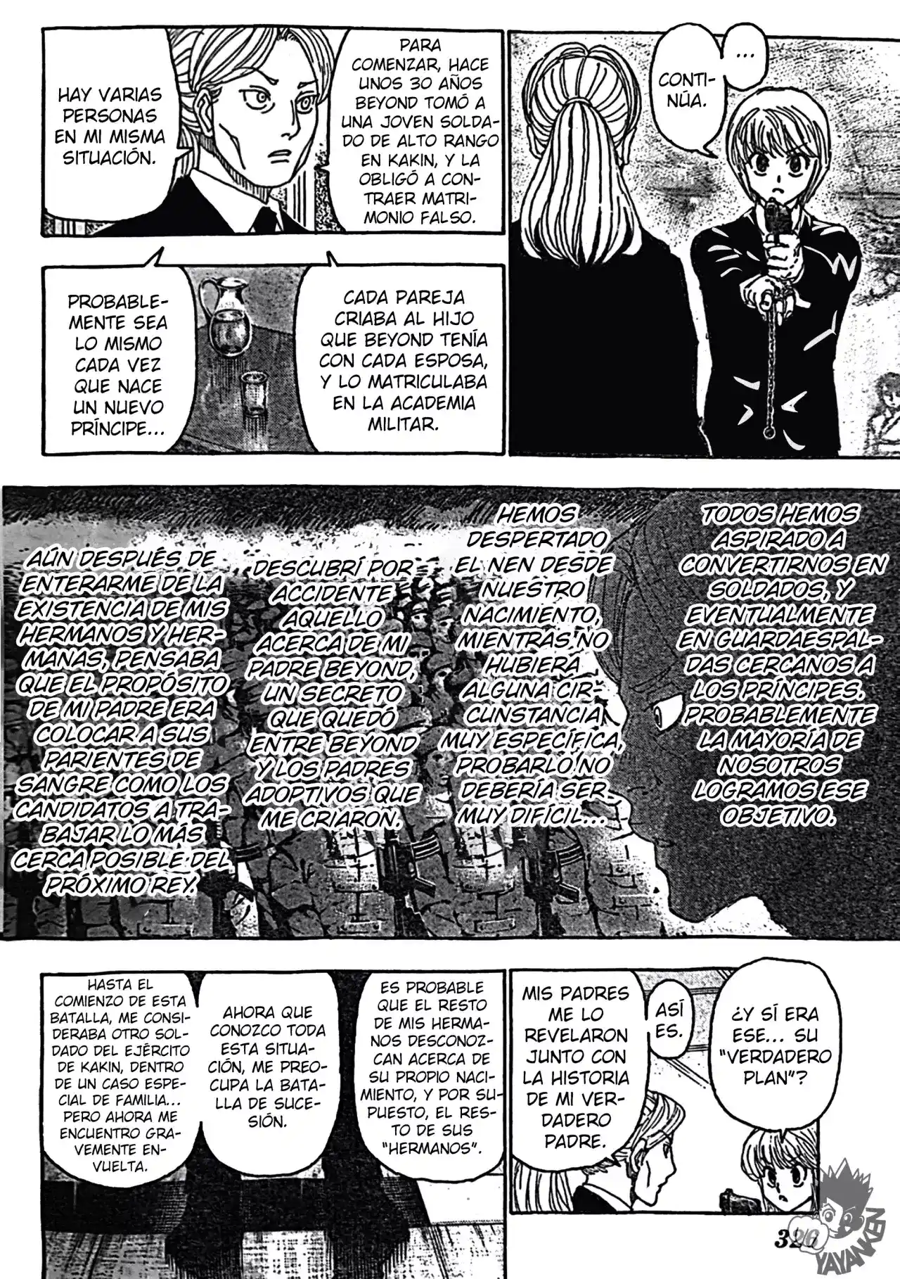 Hunter X Hunter Capitulo 401: Luz de Luna página 8