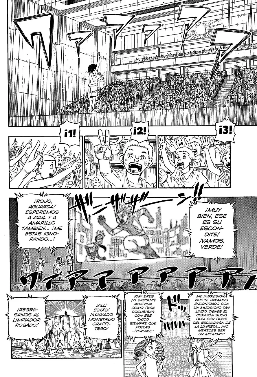 Hunter X Hunter Capitulo 396: Formación (2) página 9