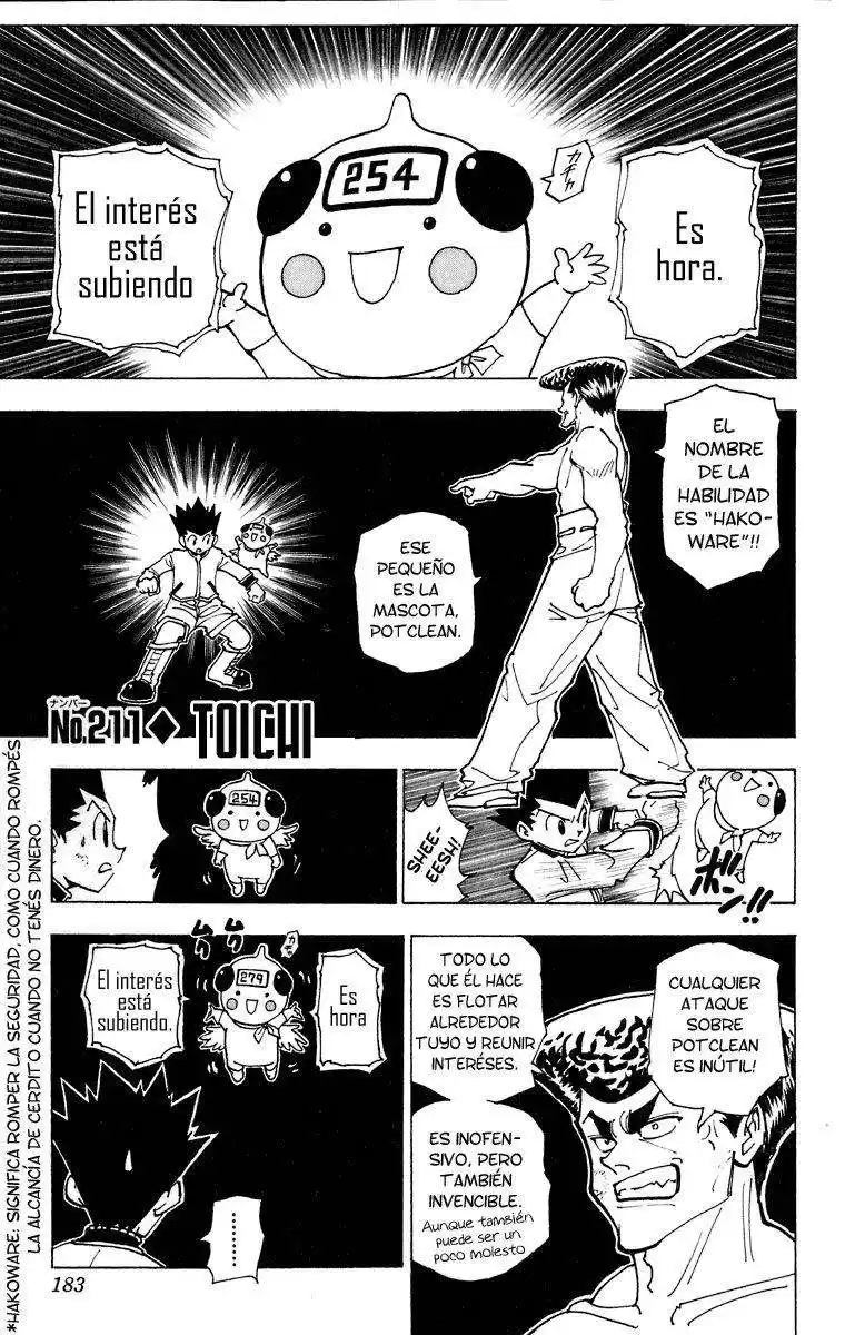 Hunter X Hunter Capitulo 211 página 1