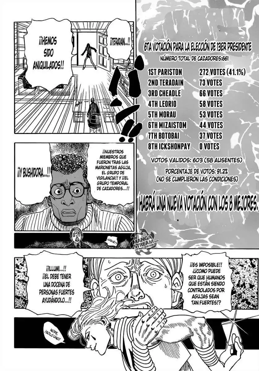 Hunter X Hunter Capitulo 329 página 16