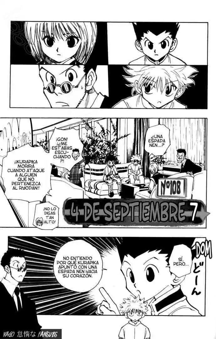 Hunter X Hunter Capitulo 108 página 1