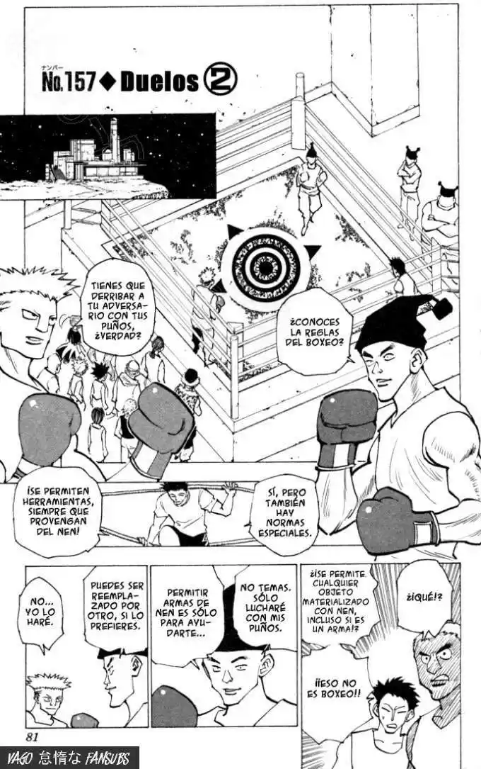 Hunter X Hunter Capitulo 157 página 1