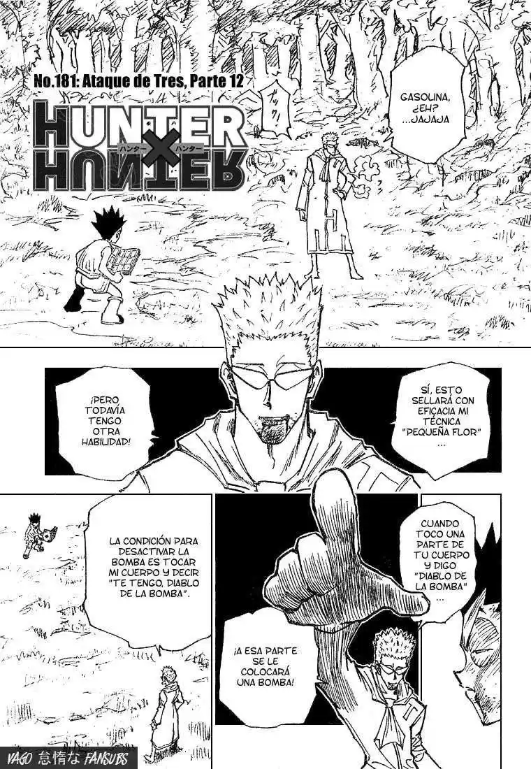 Hunter X Hunter Capitulo 181 página 1