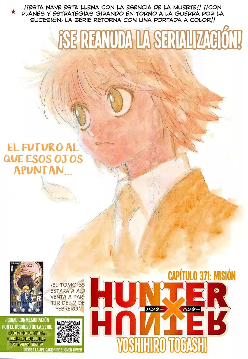 Hunter X Hunter Capitulo 371: Misión (Versión 1) página 2