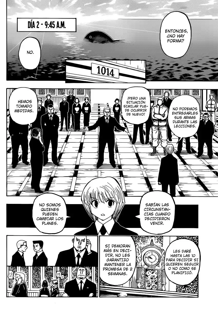 Hunter X Hunter Capitulo 371: Misión (Versión 1) página 4