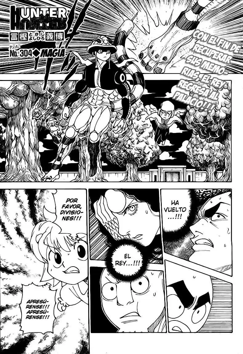 Hunter X Hunter Capitulo 304 página 1