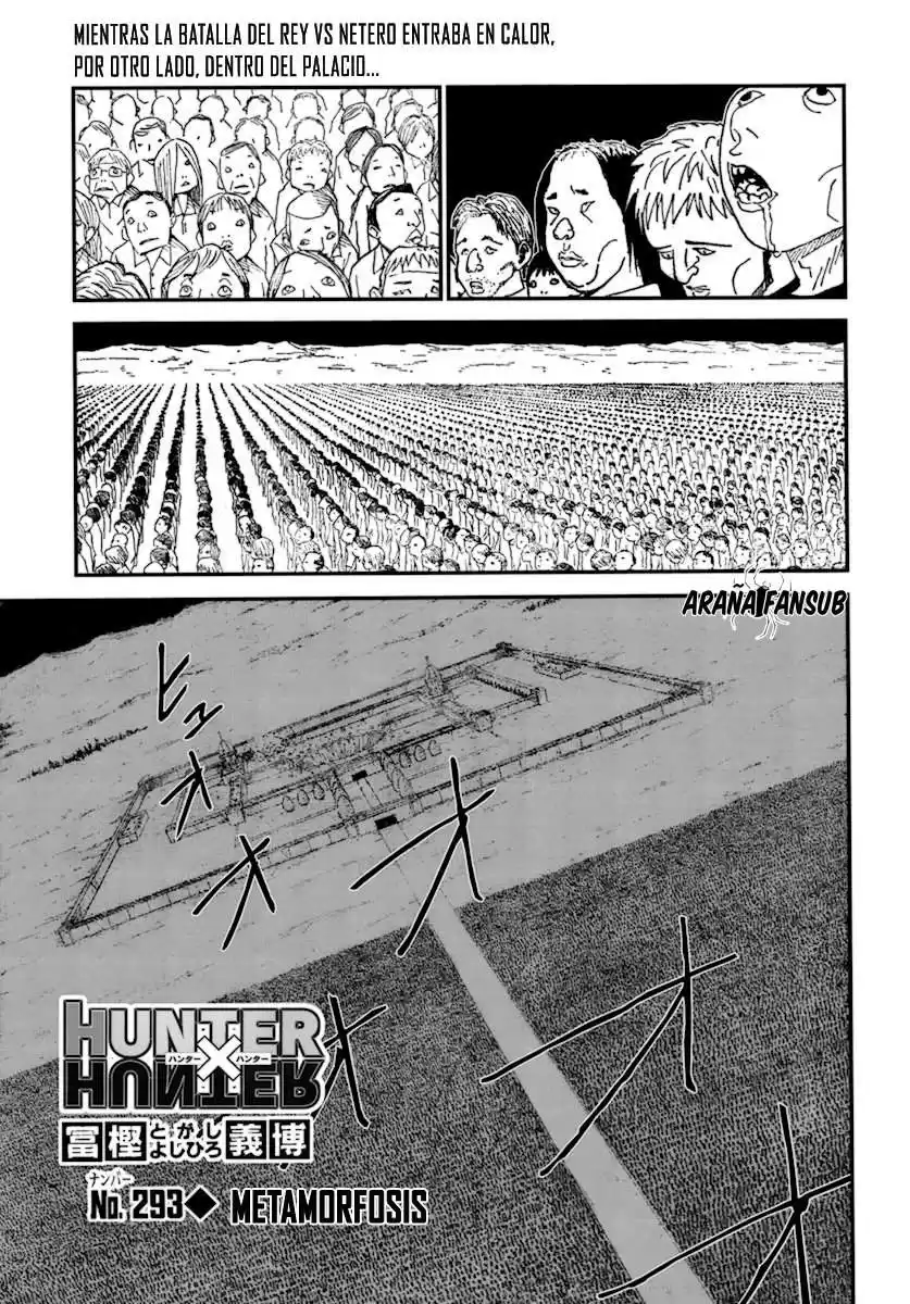 Hunter X Hunter Capitulo 293 página 1