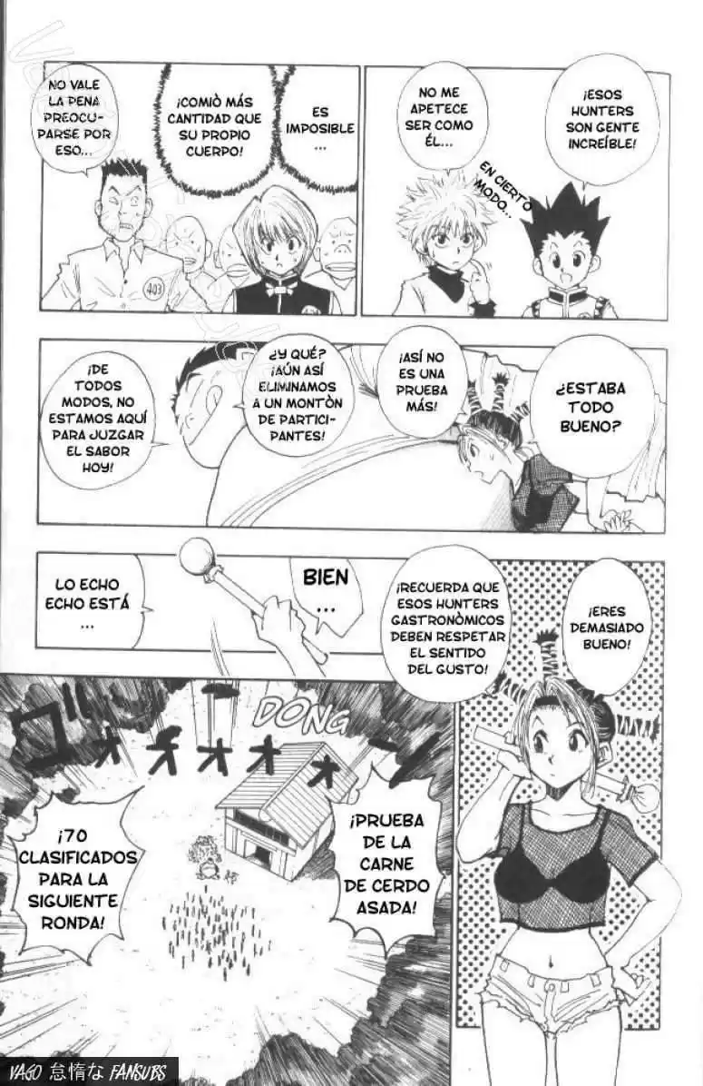 Hunter X Hunter Capitulo 11: Un resultado obvio página 4