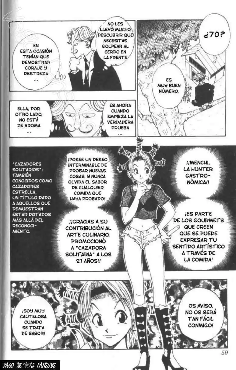 Hunter X Hunter Capitulo 11: Un resultado obvio página 5