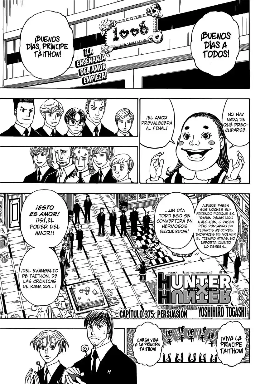 Hunter X Hunter Capitulo 375: Persuasión página 2