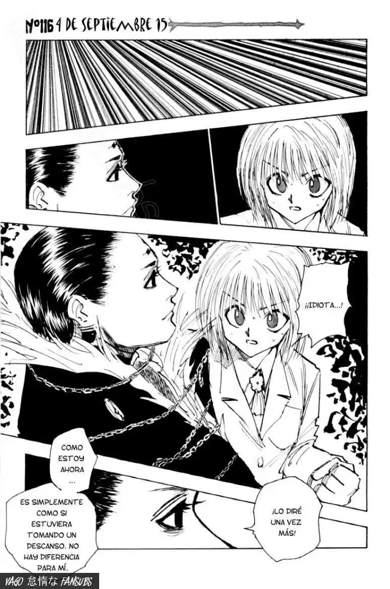 Hunter X Hunter Capitulo 116 página 1