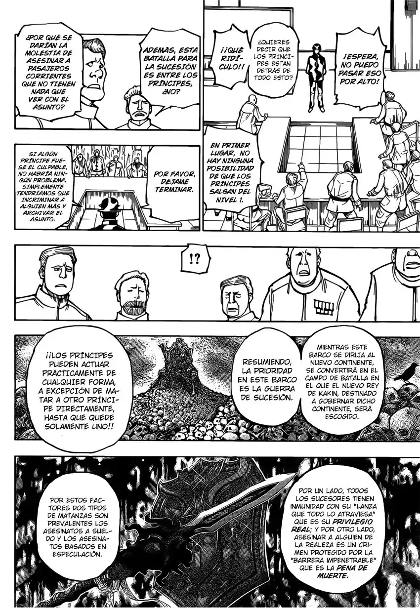 Hunter X Hunter Capitulo 380: Alerta página 3