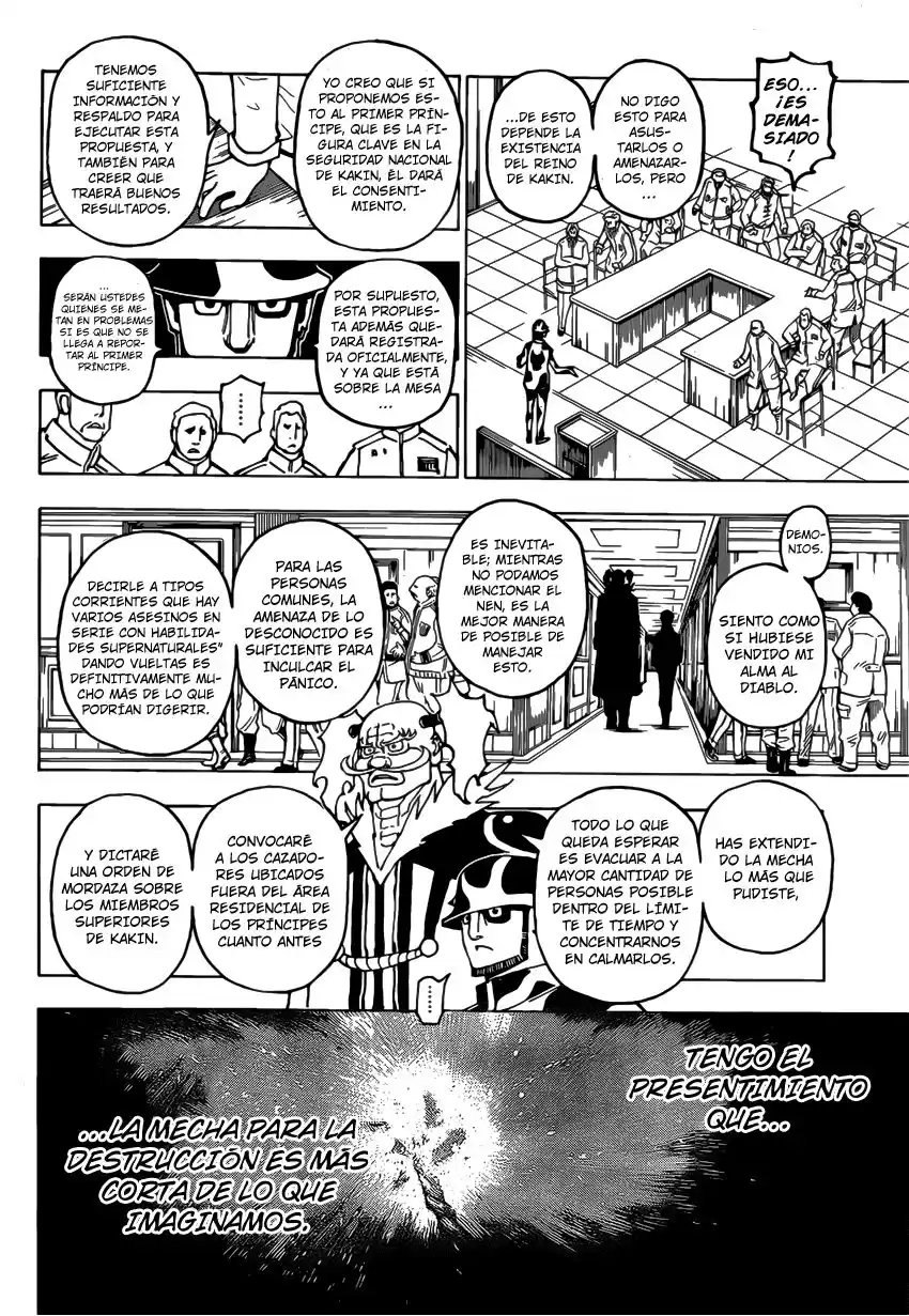 Hunter X Hunter Capitulo 380: Alerta página 7