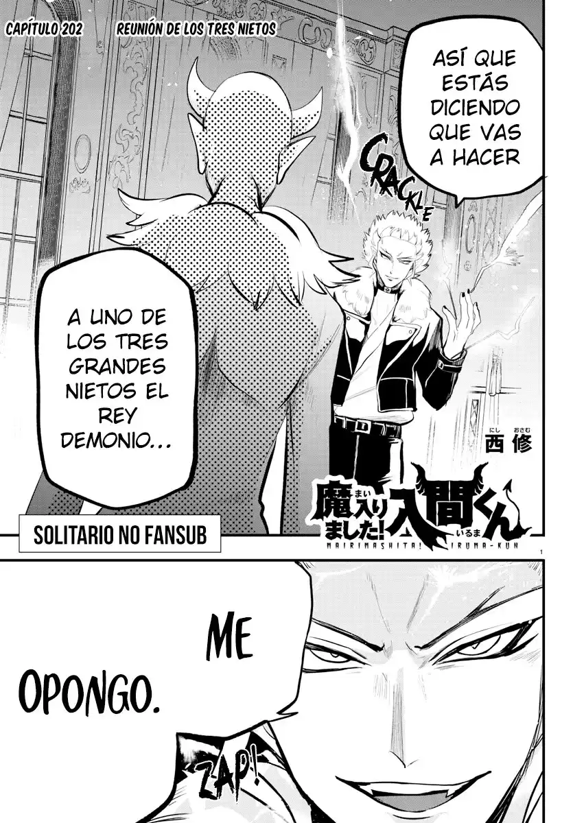 Mairimashita! Iruma-kun Capitulo 202 página 3