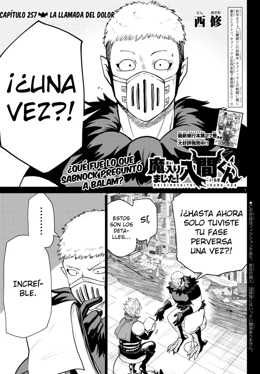 Mairimashita! Iruma-kun Capitulo 257 página 2