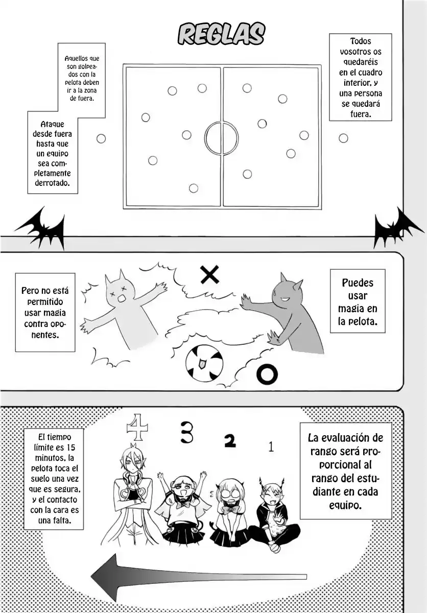 Mairimashita! Iruma-kun Capitulo 15: ¡¡Feroz batalla con la ejecución de la bala de cañón!! página 3