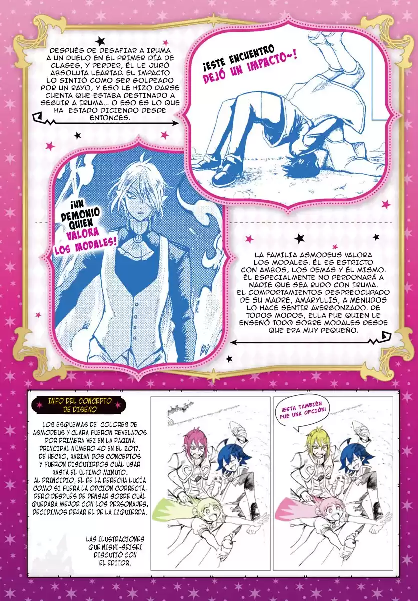 Mairimashita! Iruma-kun Capitulo 186.5: FOLLETO DE PERSONAJES página 6