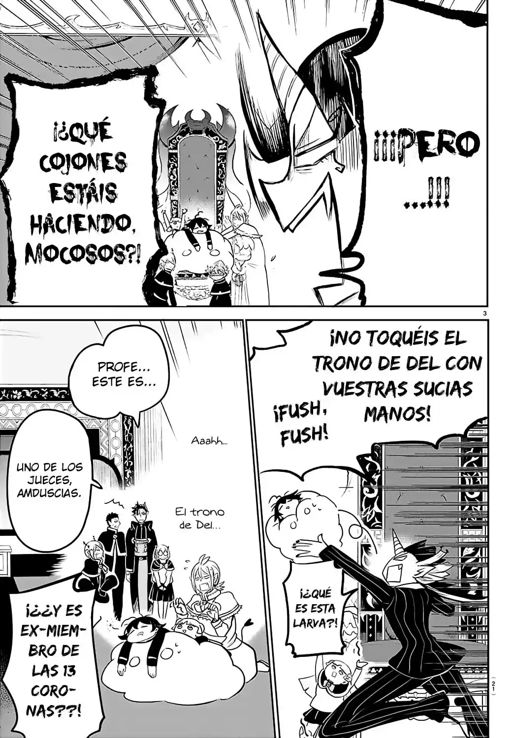 Mairimashita! Iruma-kun Capitulo 164: Declaración de guerra página 6