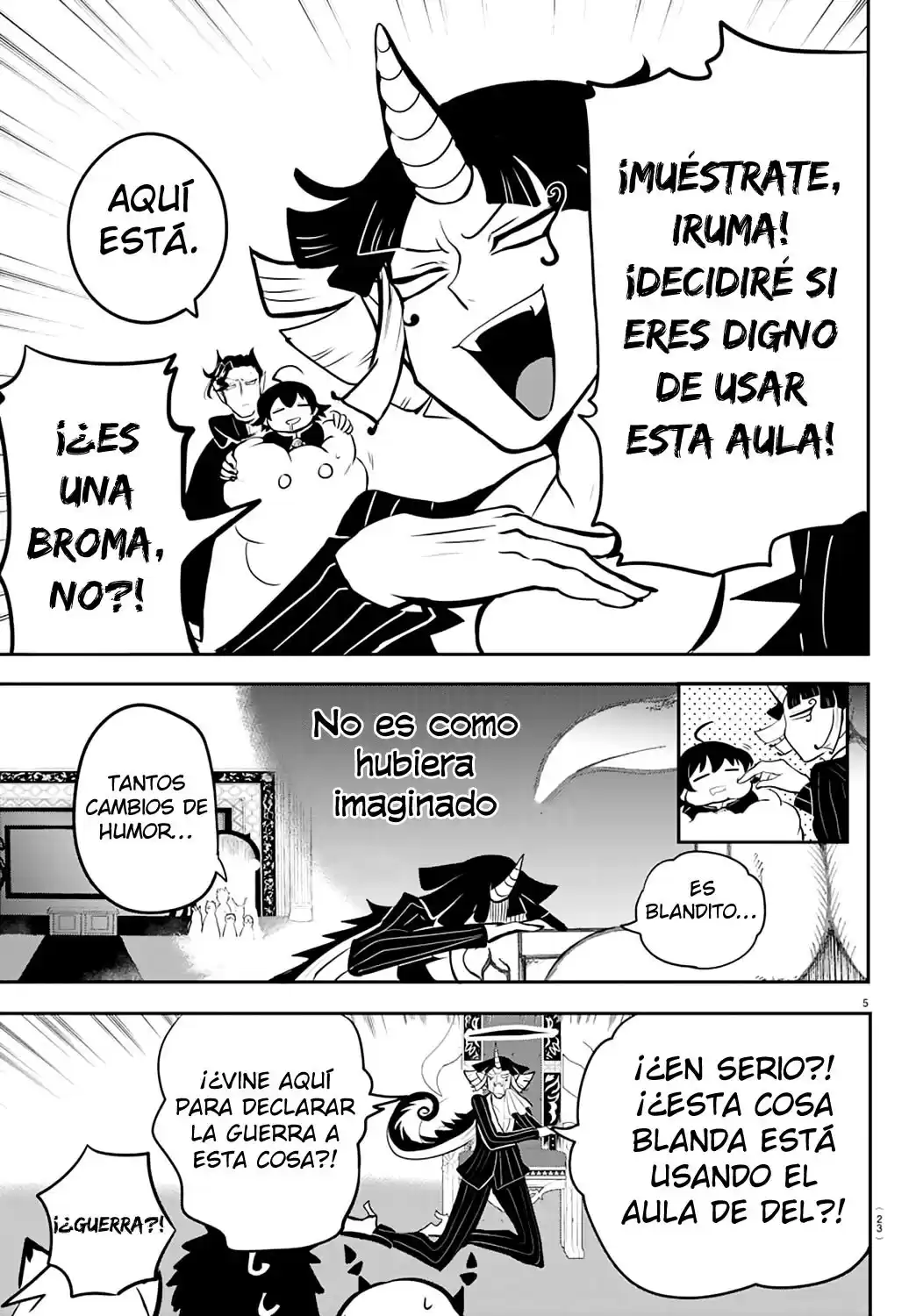 Mairimashita! Iruma-kun Capitulo 164: Declaración de guerra página 8