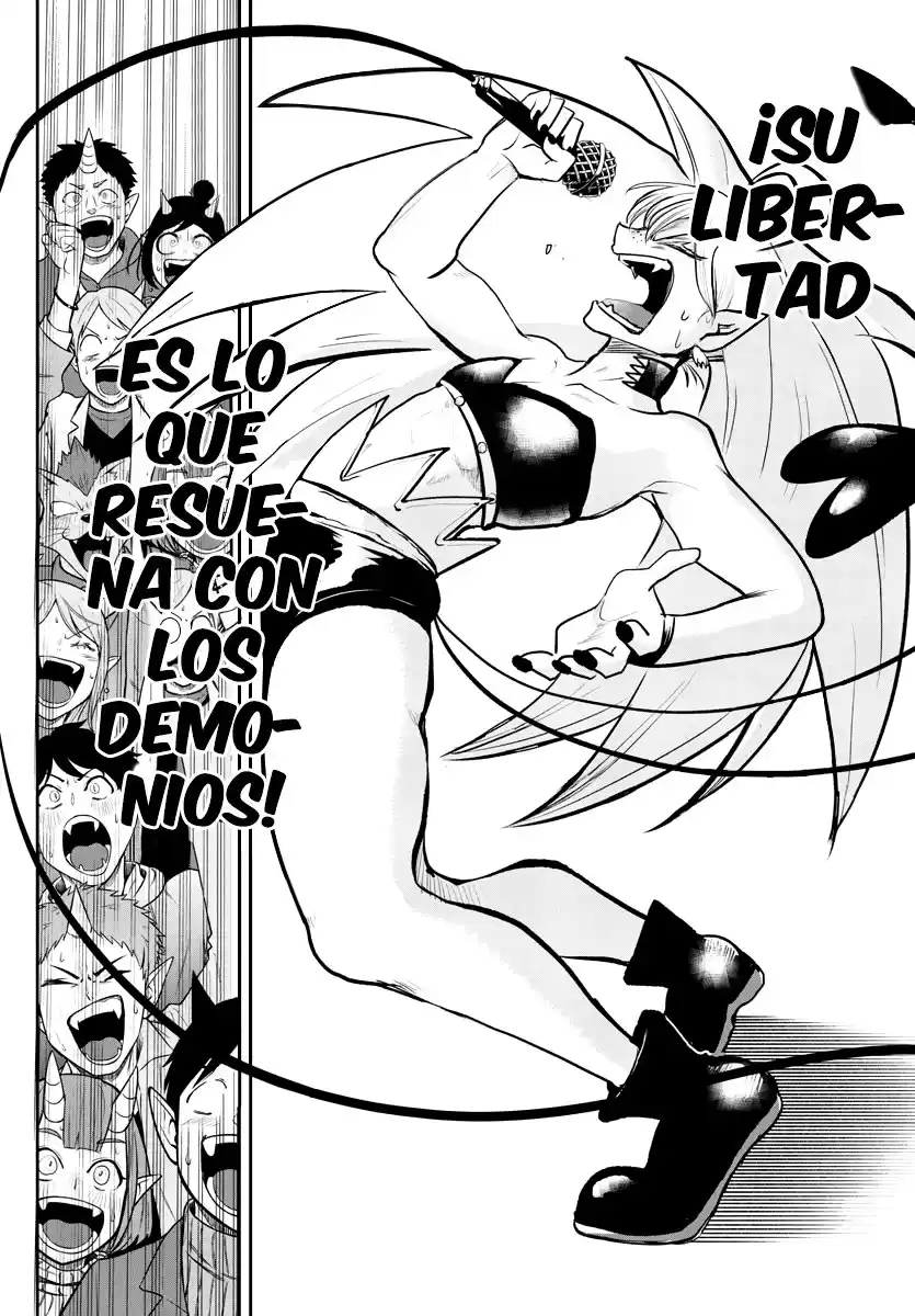 Mairimashita! Iruma-kun Capitulo 194: Un rock infernal página 14