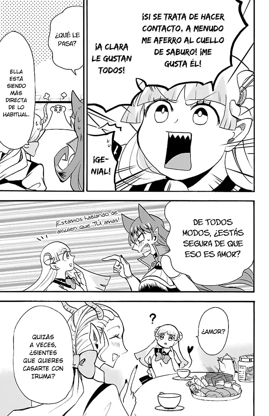 Mairimashita! Iruma-kun Capitulo 67: Charla de chicas página 15