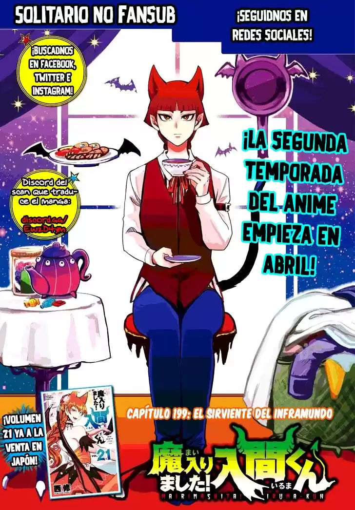 Mairimashita! Iruma-kun Capitulo 199 página 2