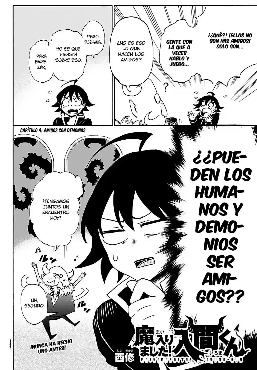 Mairimashita! Iruma-kun Capitulo 4: Amigos con demonios página 2