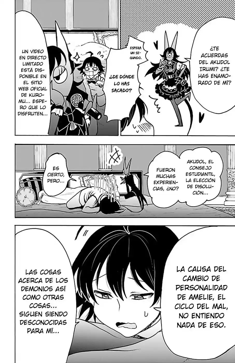 Mairimashita! Iruma-kun Capitulo 54: El opuesto exacto de Iruma página 6