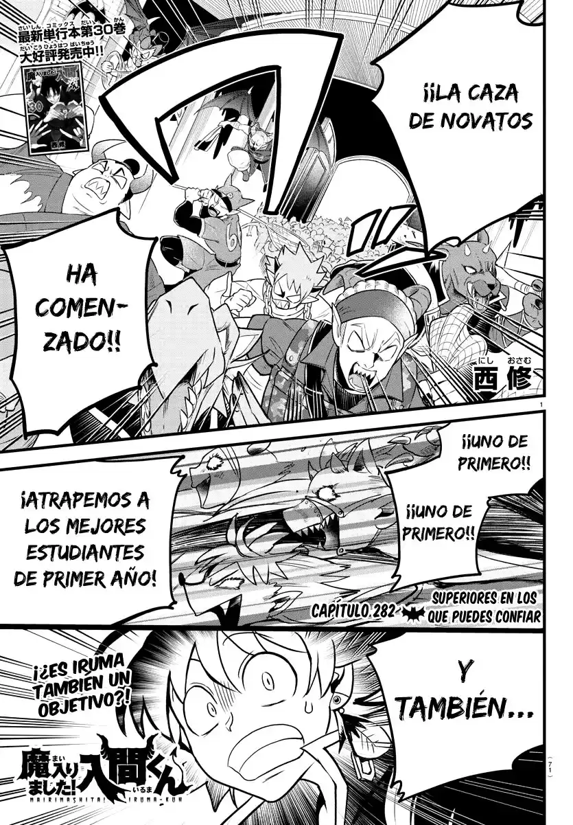 Mairimashita! Iruma-kun Capitulo 282 página 2