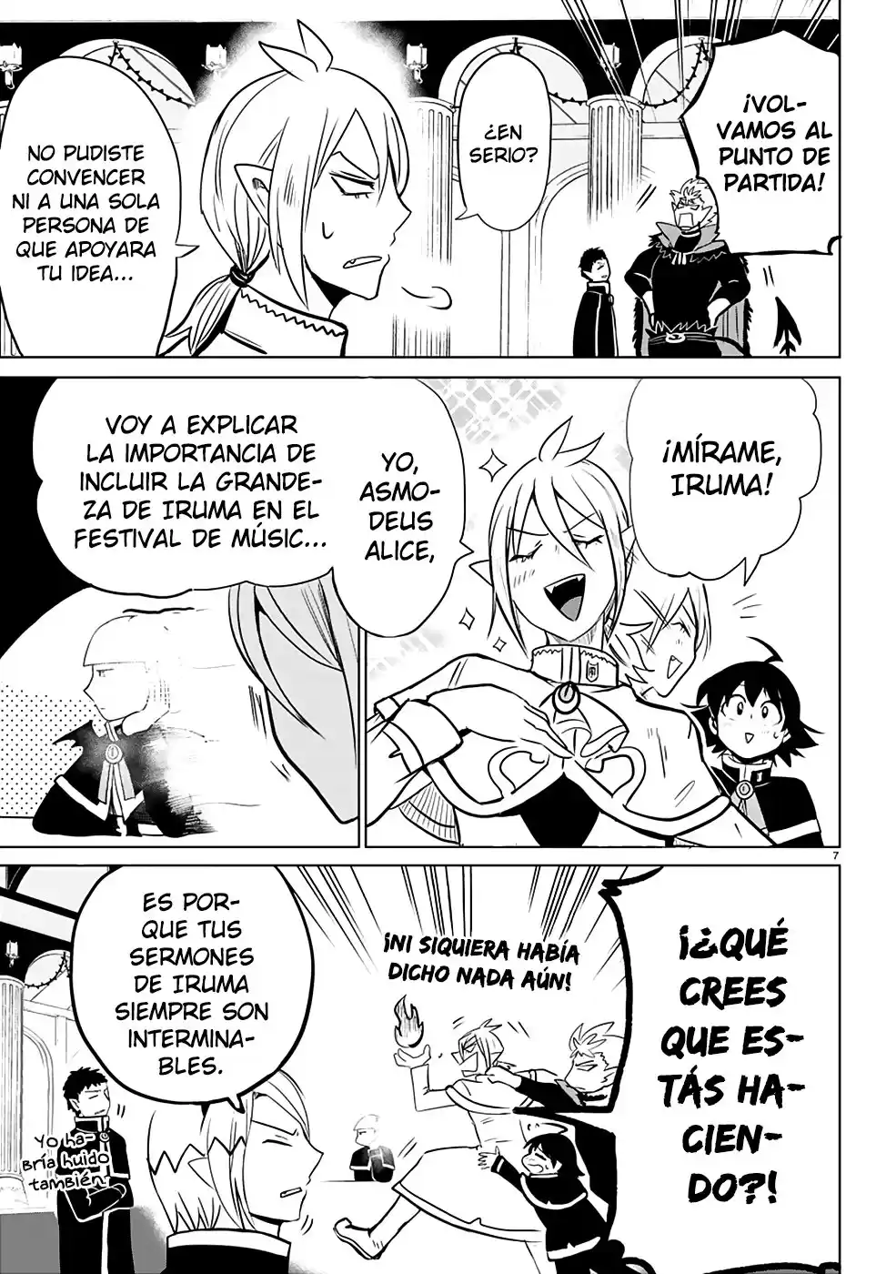 Mairimashita! Iruma-kun Capitulo 148 página 8