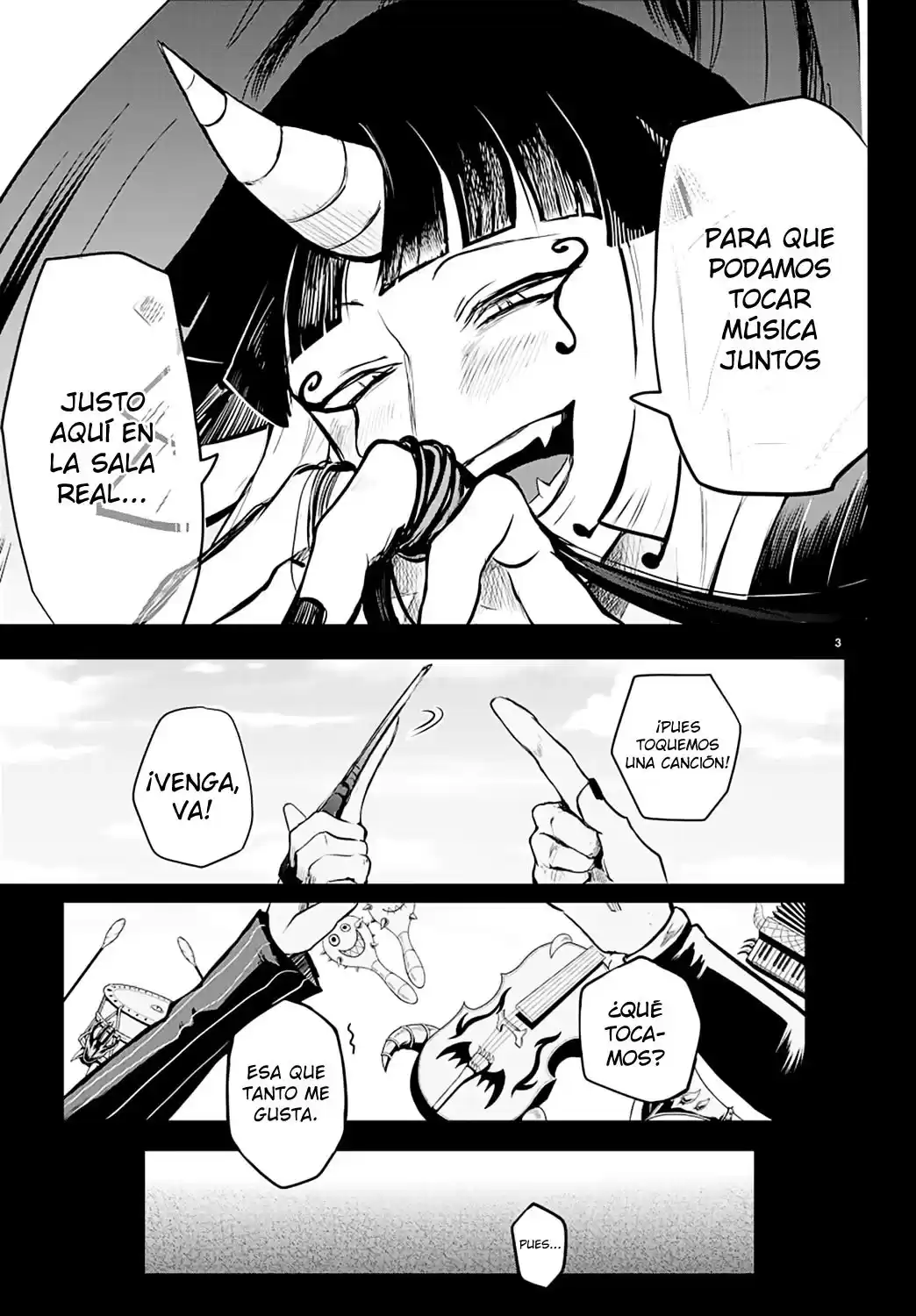 Mairimashita! Iruma-kun Capitulo 169: El sonido del Rey demonio página 5