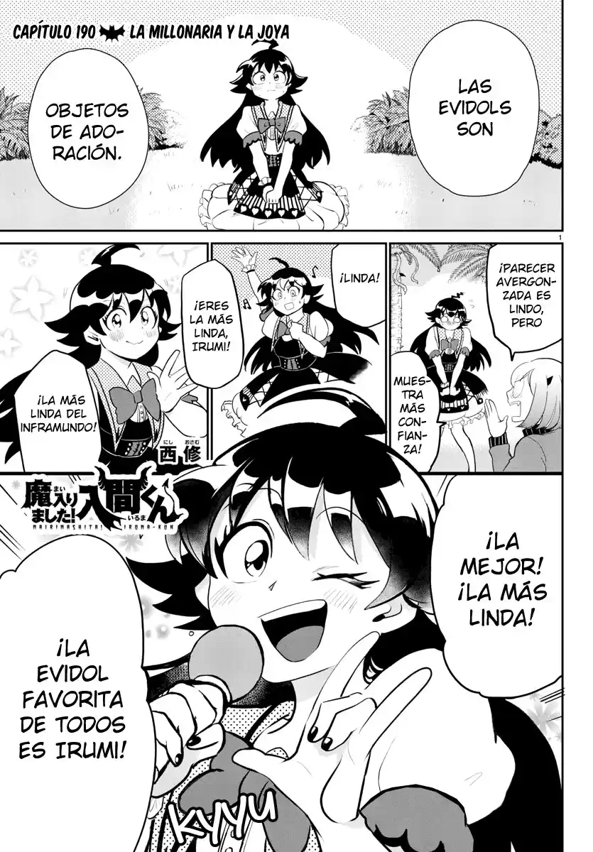 Mairimashita! Iruma-kun Capitulo 190: La millonaria y la joya página 3