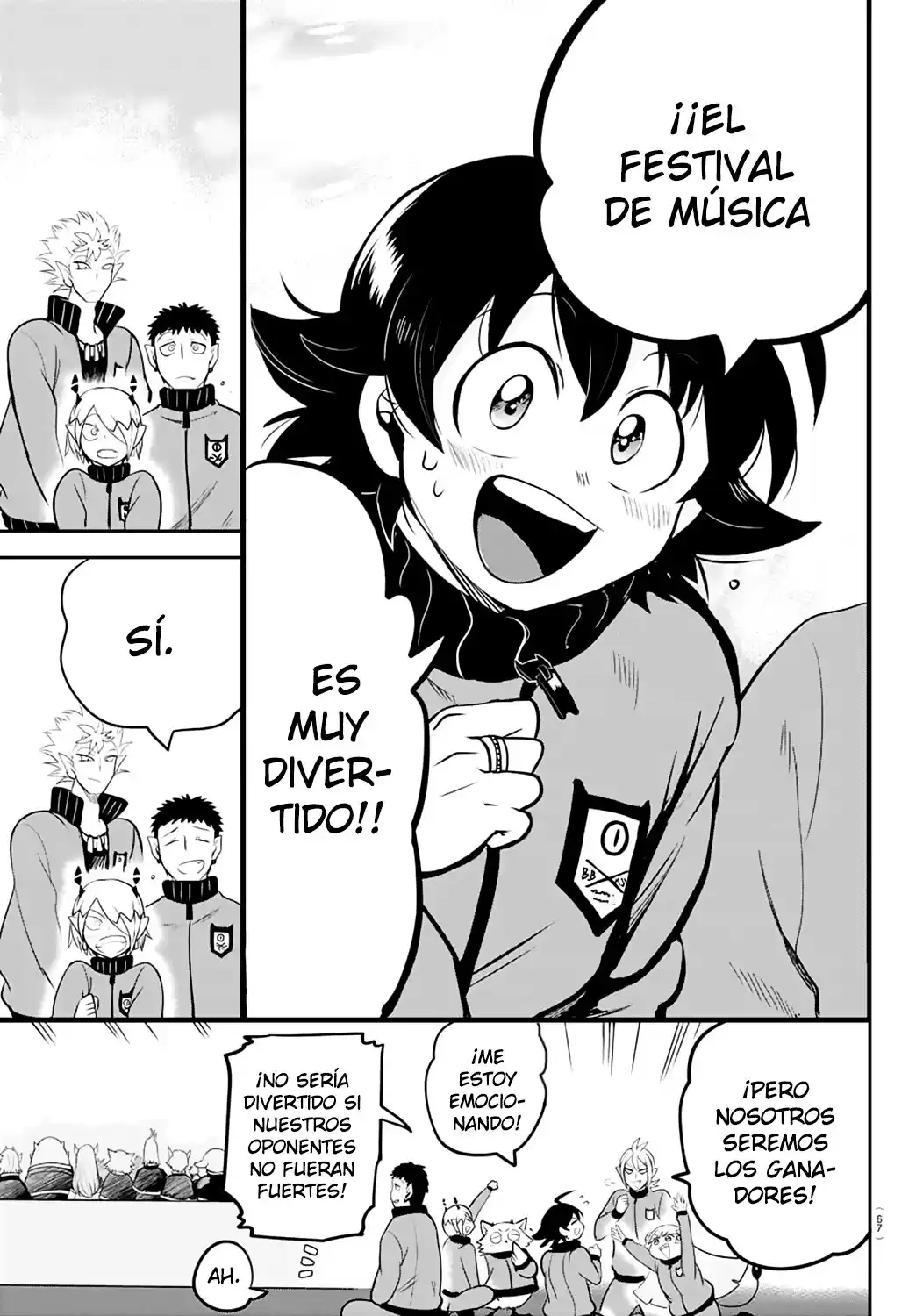 Mairimashita! Iruma-kun Capitulo 165: Festival de música página 9