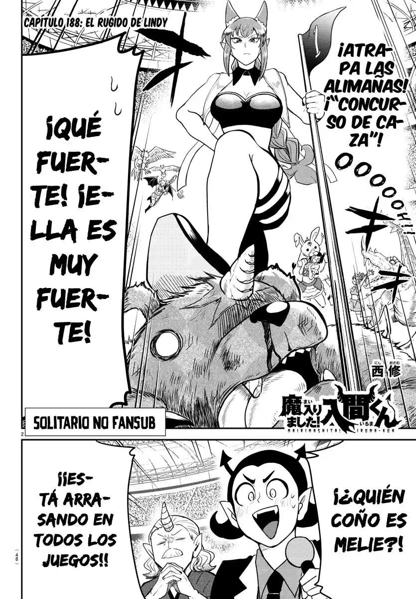 Mairimashita! Iruma-kun Capitulo 188: El rugido de Lindy página 3