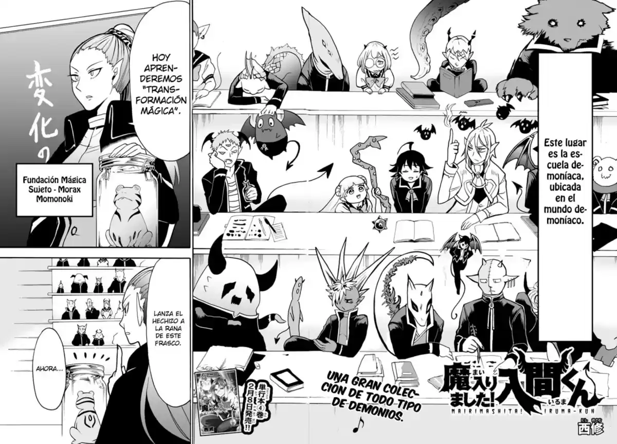 Mairimashita! Iruma-kun Capitulo 44: Como usar magia página 4