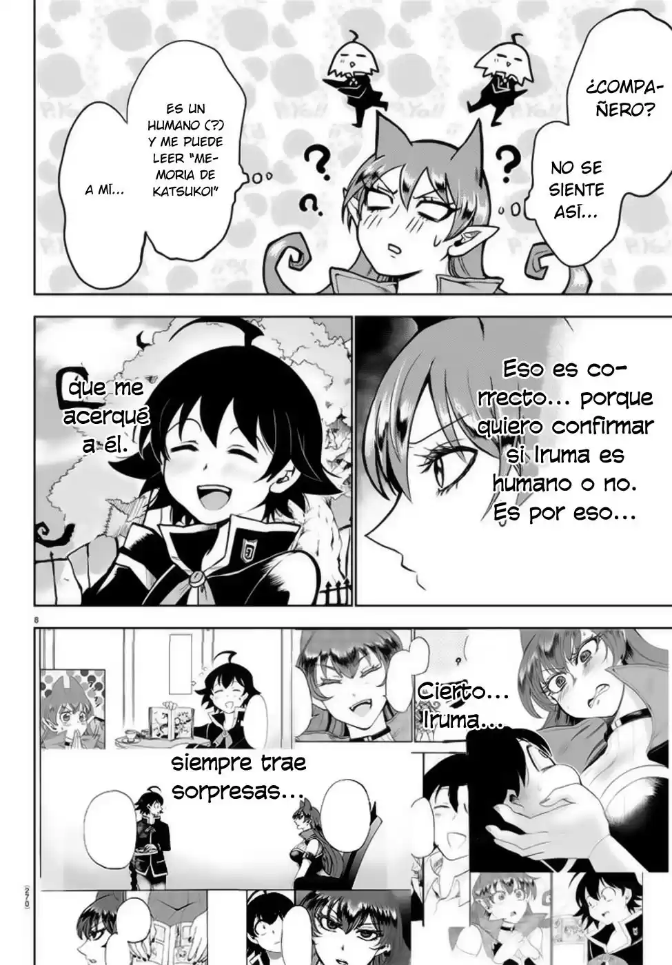 Mairimashita! Iruma-kun Capitulo 46: La decisión de Amelie página 10