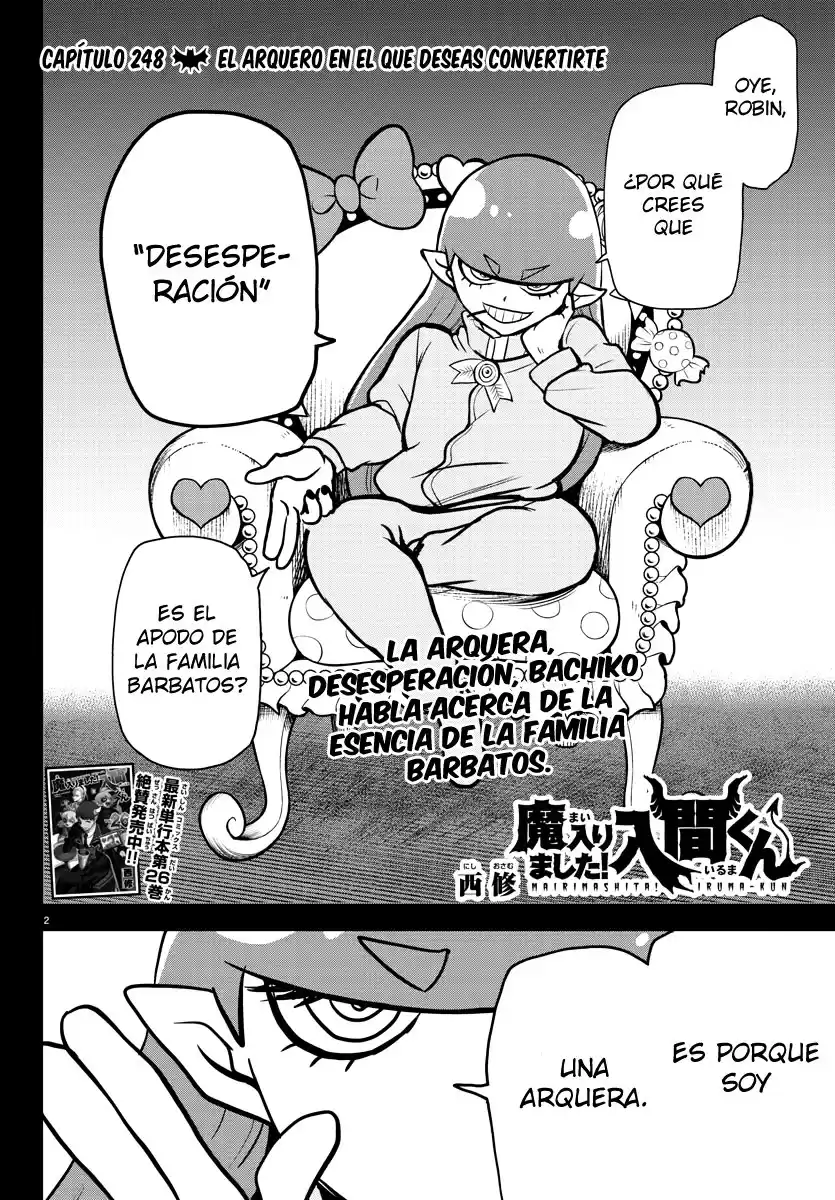 Mairimashita! Iruma-kun Capitulo 248 página 3