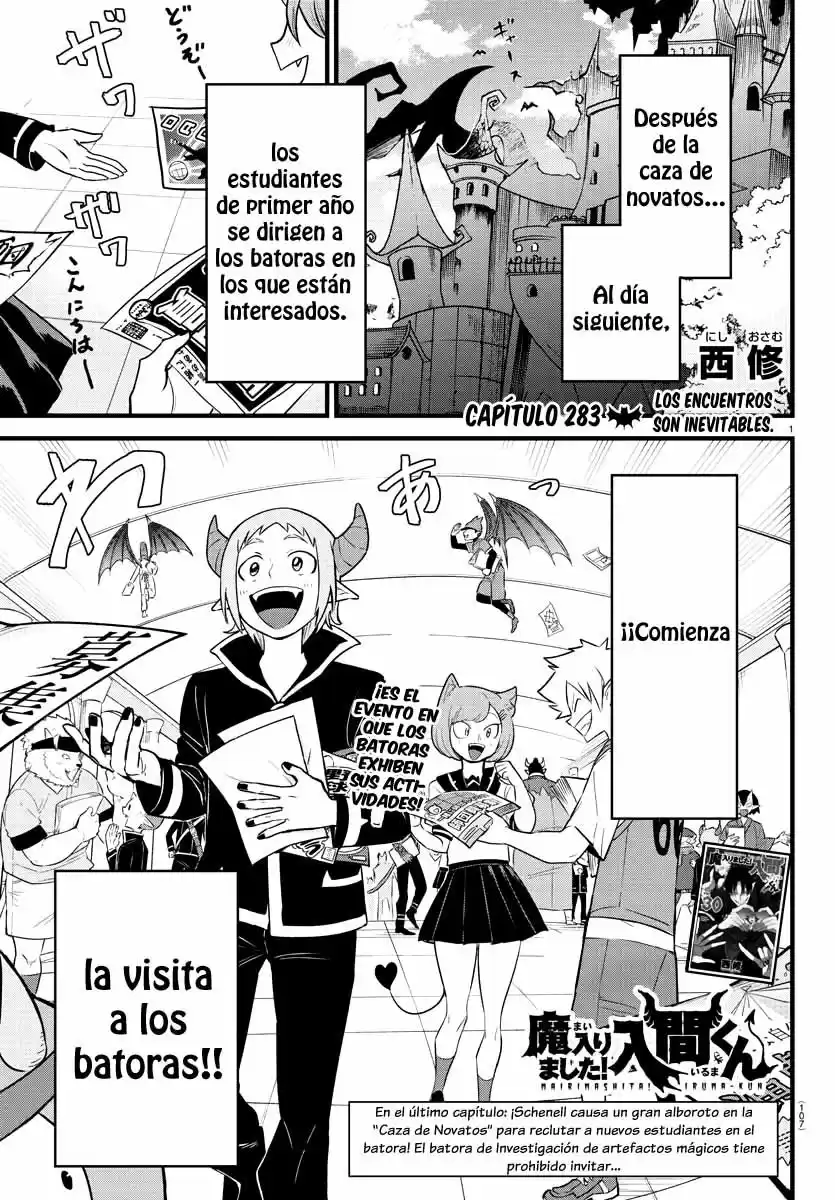 Mairimashita! Iruma-kun Capitulo 283 página 2