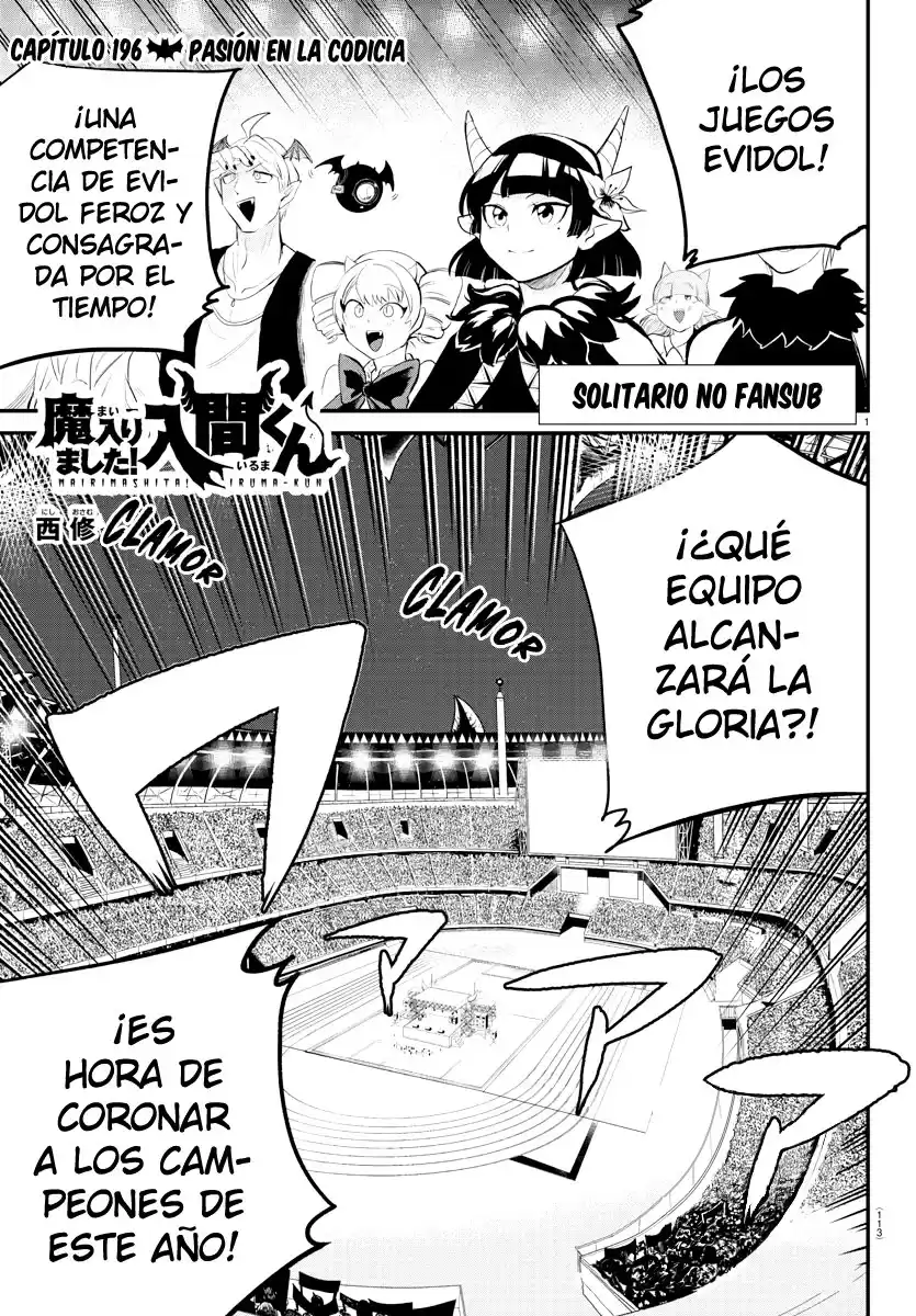 Mairimashita! Iruma-kun Capitulo 196: Pasión en la codicia página 2