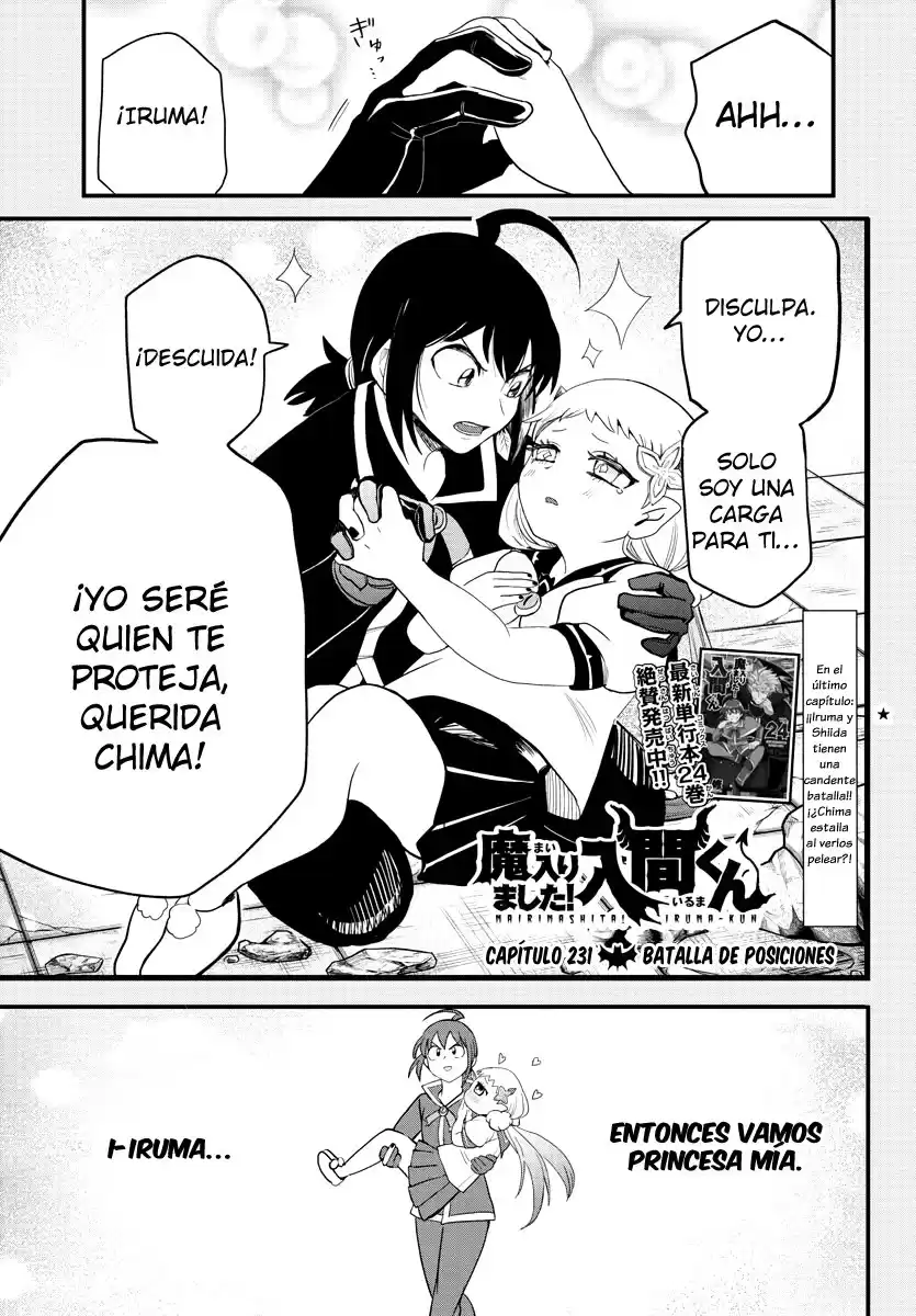 Mairimashita! Iruma-kun Capitulo 231: Batalla de posiciones página 3