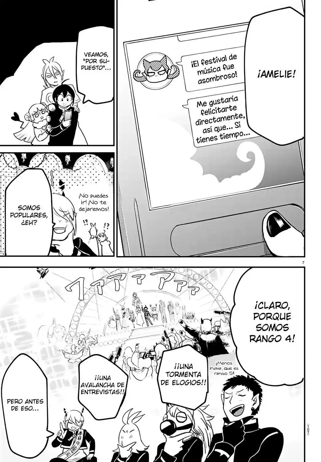 Mairimashita! Iruma-kun Capitulo 171: El gran banquete página 6